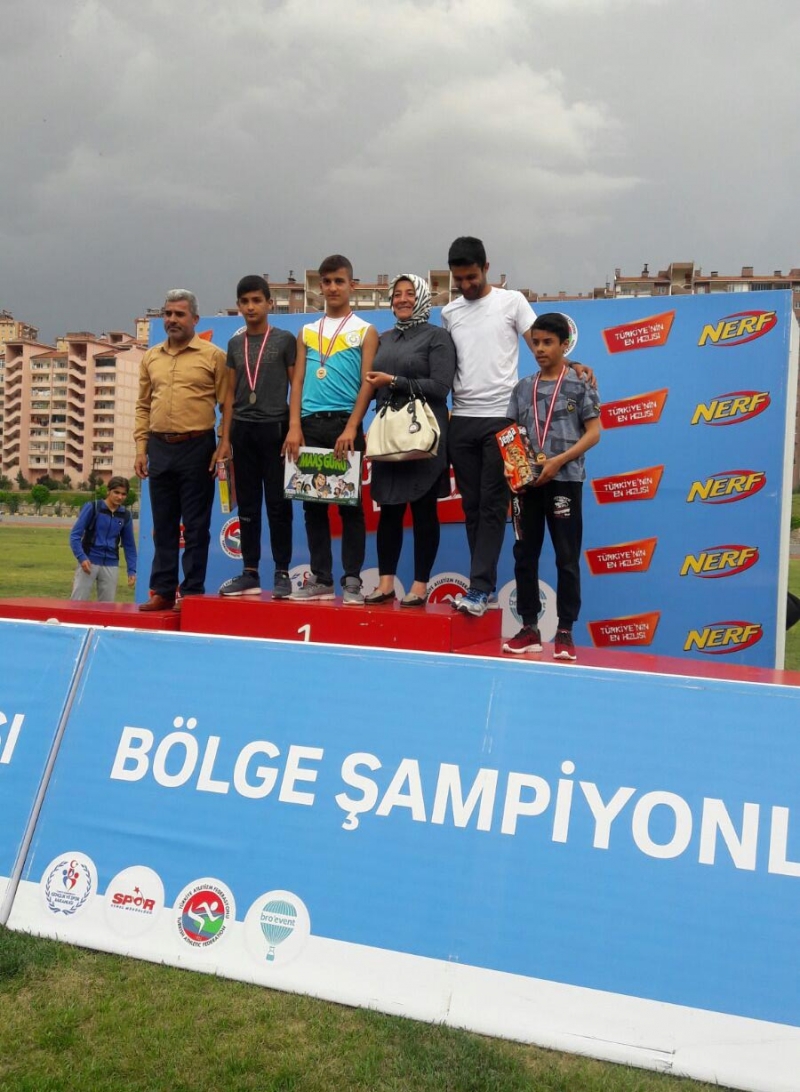 Haliiliyeli Atletizimci Bölge Şampiyonu Oldu