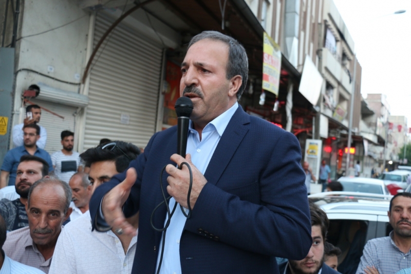 Halil Özcan’a Eyyübiye’de Sevgi Seli