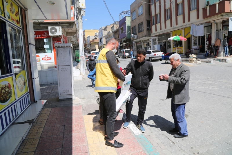 HALİLİYE BELEDİYESİ KORONAVİRÜS İLE MÜCADELEYİARALIKSIZ DEVAM EDİYOR