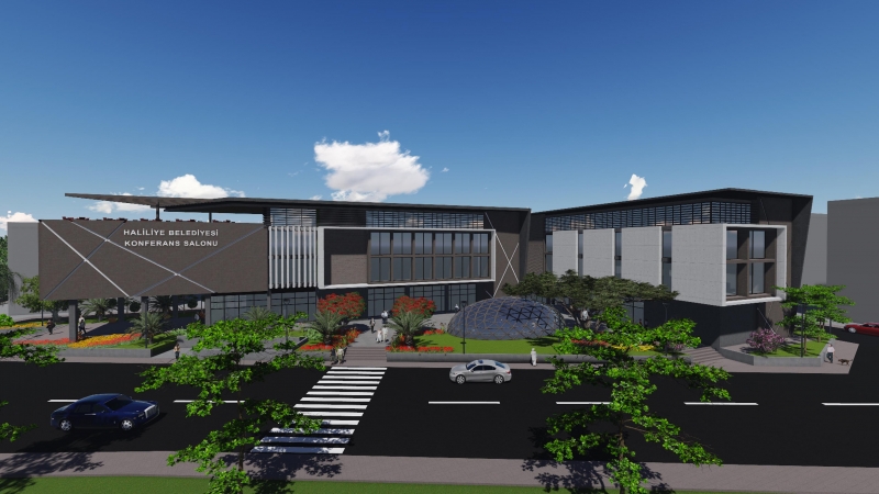Haliliye Belediyesi Gençlik Ve Kültür Merkezi İnşaatı Hızla Yükseliyor