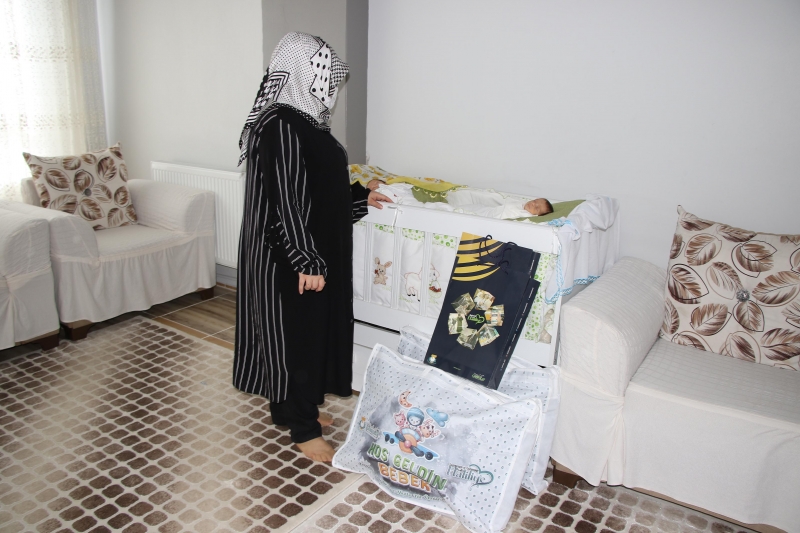 HALİLİYE BELEDİYESİ, 1150 BEBEĞE “MERHABA” DEDİ