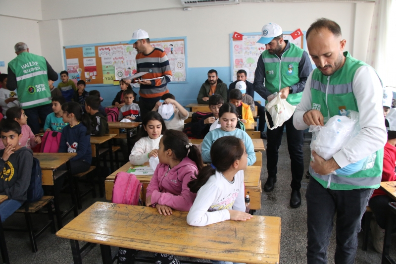 HALİLİYE BELEDİYESİ İLE ÇOCUKLARA ÇEVRE BİLİNCİ AŞILANIYOR