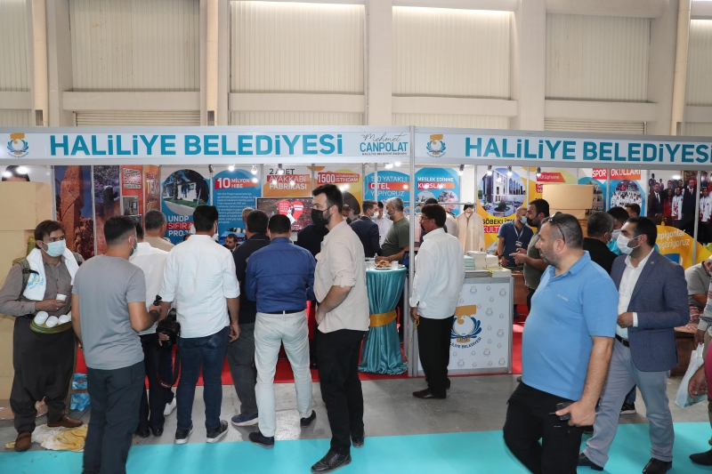 HALİLİYE BELEDİYESİ FUARDA YERİNİ ALDI