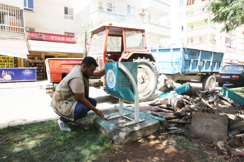 HALİLİYE BELEDİYESİ, 4 PARKI YENİLİYOR