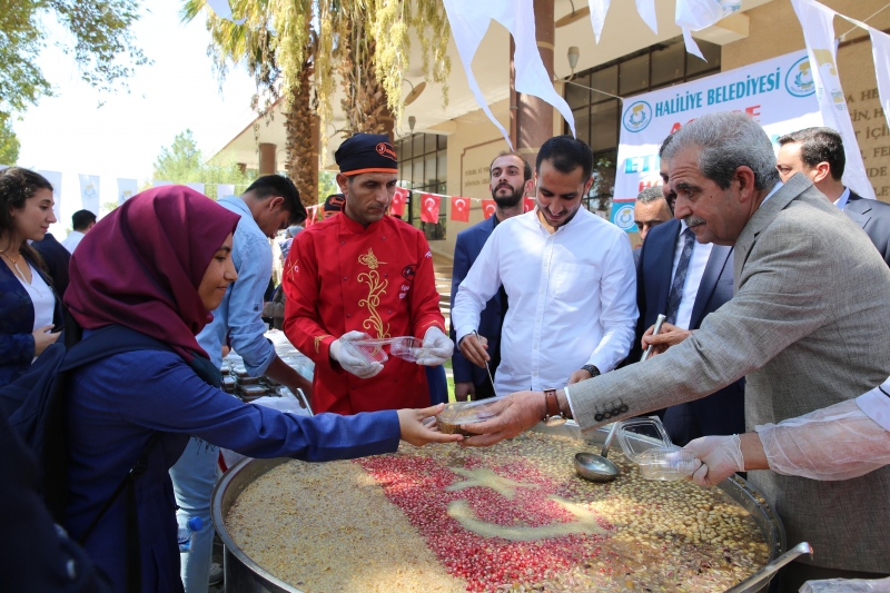 Haliliye Belediyesi Aşure Geleneğini Bu Yılda Devam Ettirdi