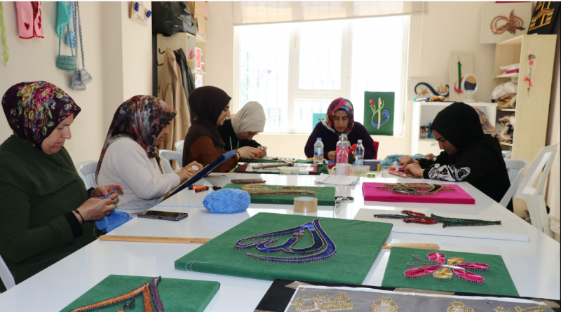 Haliliye Belediyesi ile kadınlar meslek öğreniyor
