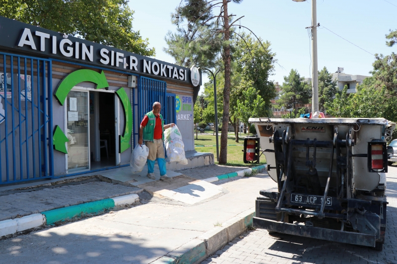 HALİLİYE BELEDİYESİ, SIFIR ATIK MARKETLER İLE DOĞAYI KORUYOR