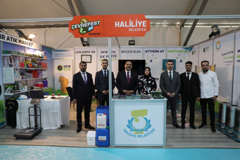 HALİLİYE BELEDİYESİ, SIFIR ATIK PROJELERİYLE ÇEVREFEST’TE İLGİ GÖRÜYOR