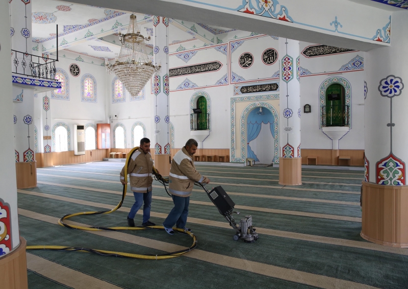 Haliliye  Belediyesi, İbadethaneleri Ramazan’a Hazırlıyor