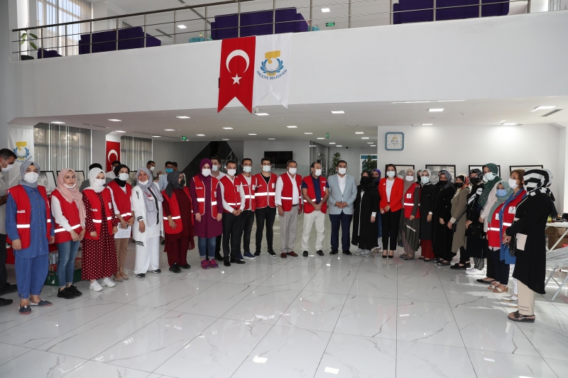 HALİLİYE BELEDİYESİNDEN KAN BAĞIŞINA DESTEK