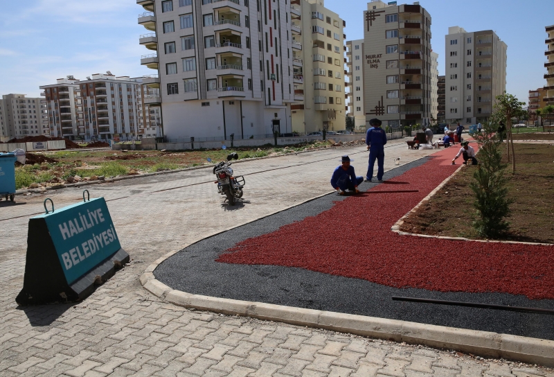 Haliliye Belediyesinden Park Yapım Ve Onarım Çalışmaları