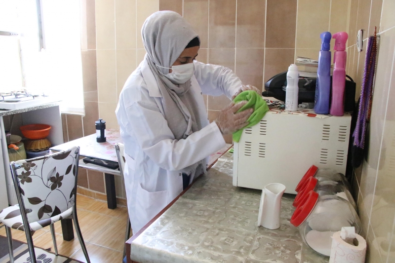 HALİLİYE BELEDİYESİNİN EVDE BAKIM HİZMETİ YÜZLERİ GÜLDÜRÜYOR