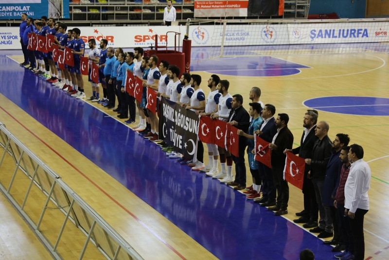 HALİLİYE EKİBİ, KAHRAMAN TÜRK ORDUSU’NA SELAM DURDU