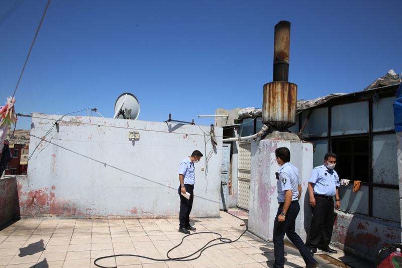 HALİLİYE ZABITASINDAN FIRIN VE BACA DENETİMİ