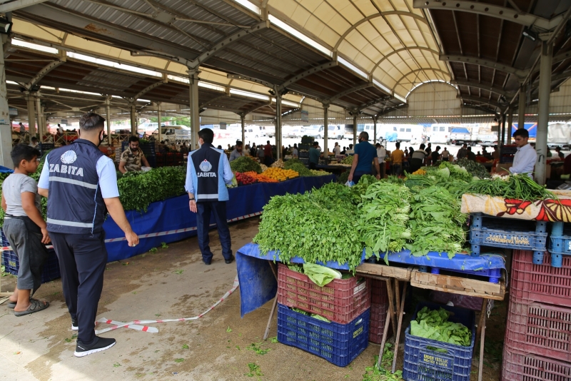 HALİLİYE ZABITASINDAN SEMT PAZARLARINA DENETİM