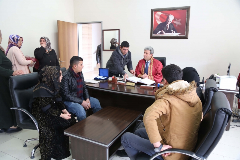 Haliliye'de 14 Şubat'ta 49 Nikah Kıyıldı