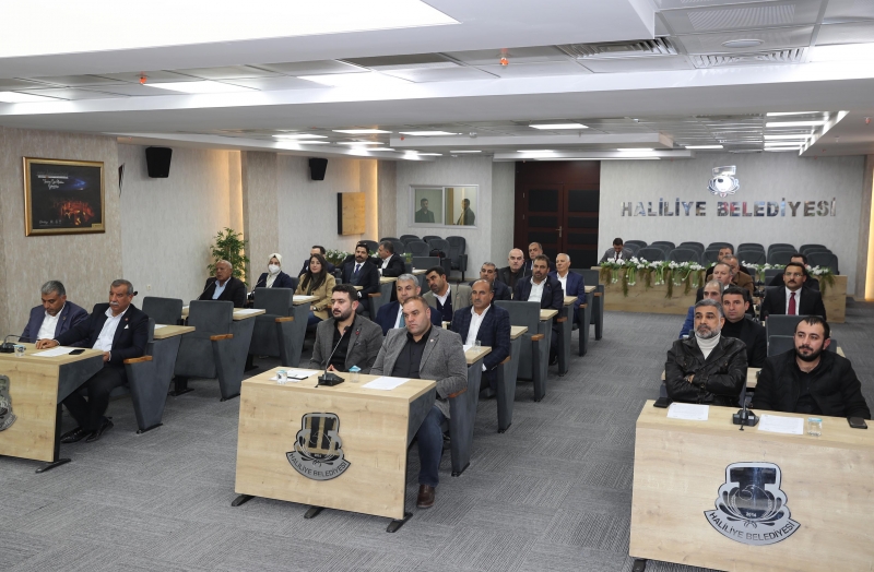 HALİLİYE’DE 2021 YILININ SON MECLİS TOPLANTISI YAPILDI