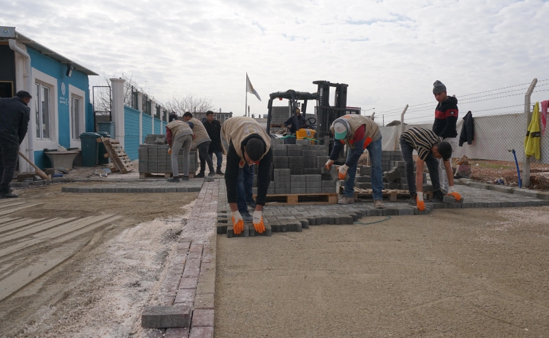 HALİLİYE’DE 3 MAHALLEDE YOL ÇALIŞMASI