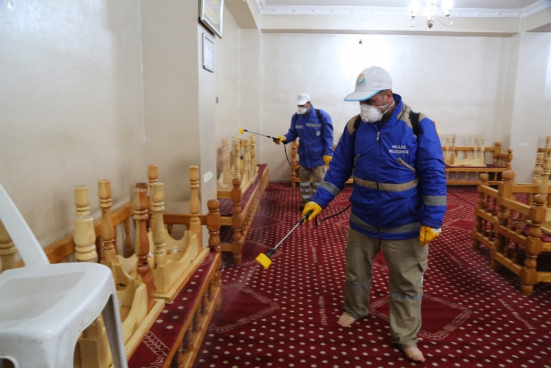 HALİLİYE’DE ‘CORONAVİRÜS’ SEFERBERLİĞİ