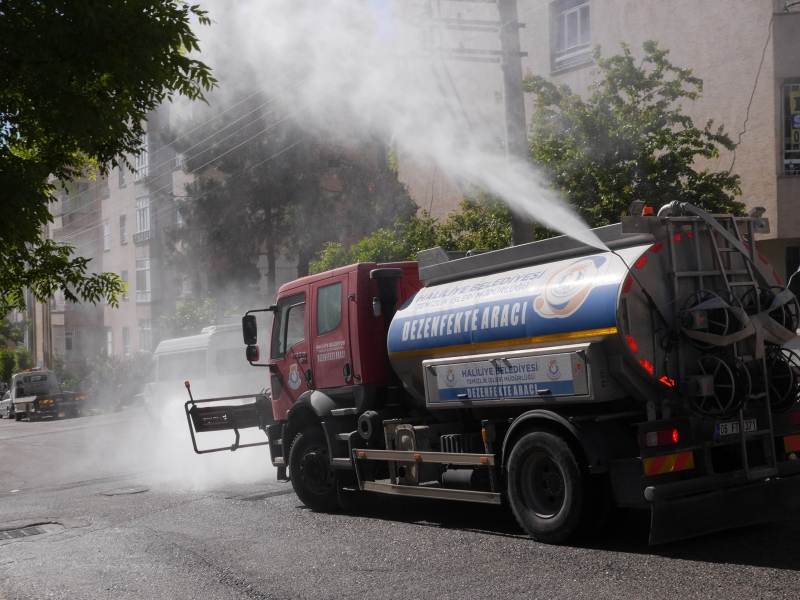 HALİLİYE’DE ‘COVID-19’ İLE MÜCADELE SÜRÜYOR