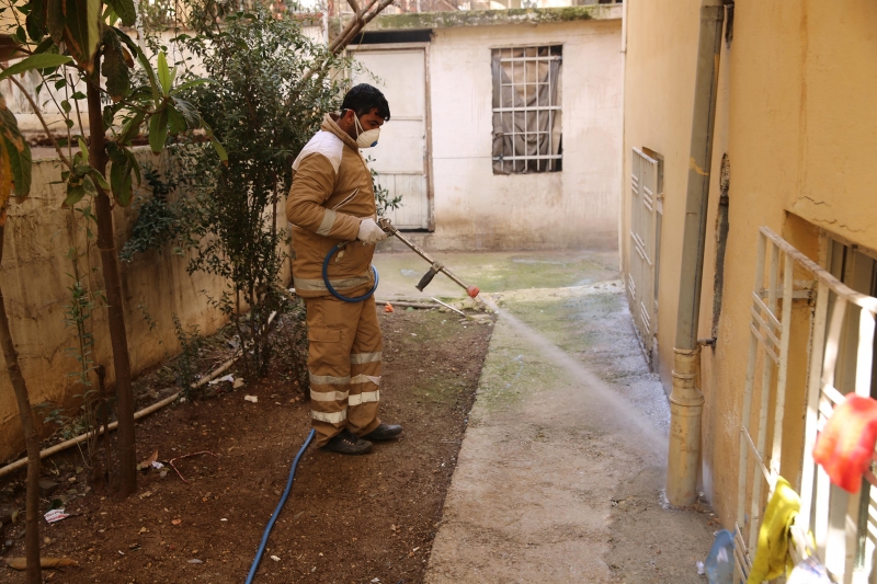 Haliliye’de Haşere Ve Sinekle Mücadele Hız Kesmiyor