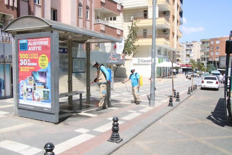 HALİLİYE’DE SALGINLA MÜCADELE KARARLILIKLA DEVAM EDİYOR