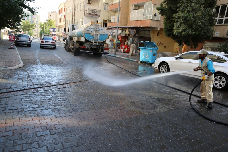 HALİLİYE’DE ‘ŞOKLAMA’ İLE MAHALLELER PIRIL PIRIL