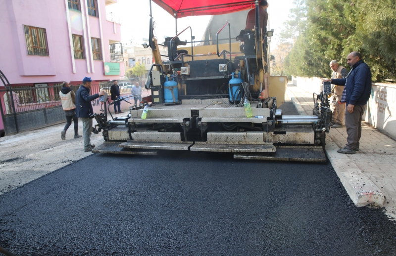 HALİLİYE’DE ÜST YAPI ÇALIŞMALARI DEVAM EDİYOR