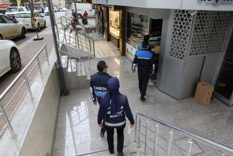 HALİLİYE’DE ZABITA TEDBİRİ ELDEN BIRAKMIYOR