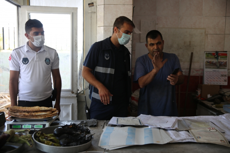 HALİLİYE’DE ZABITADAN FIRIN DENETİMİ