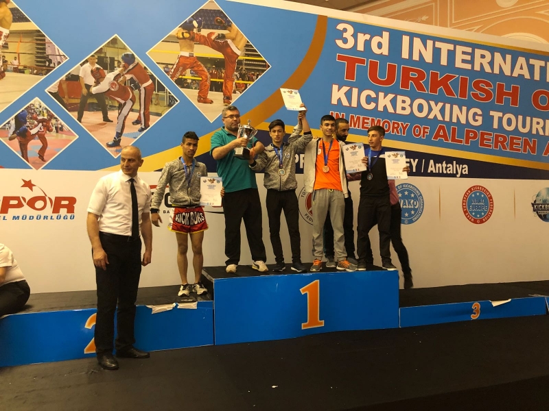 Haliliyeli Kick Bokscular, 4 Altın Madalyayla Şampiyonaya Damga Vurdu