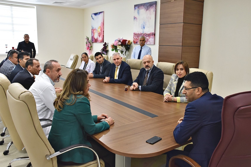 Harran Üniversite Hastanesi Başhekimliğine Ahmet Güzelçiçek Getirildi.