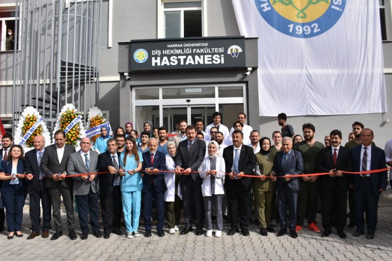 Harran Üniversitesi Diş Hekimliği Fakülte Hastanesi Düzenlenen Tören ile Açıldı