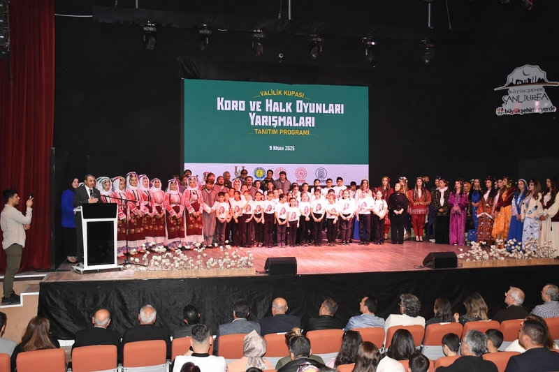 Harran Üniversitesi Paydaşlığında Koro ve Halk Oyunları Yarışmaları Tanıtım Programı Yapıldı