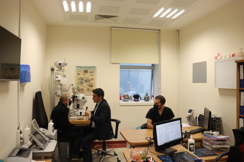 HARRAN ÜNİVERSİTESİ HASTANESİNDE KORNEA BANKASI AÇILDI