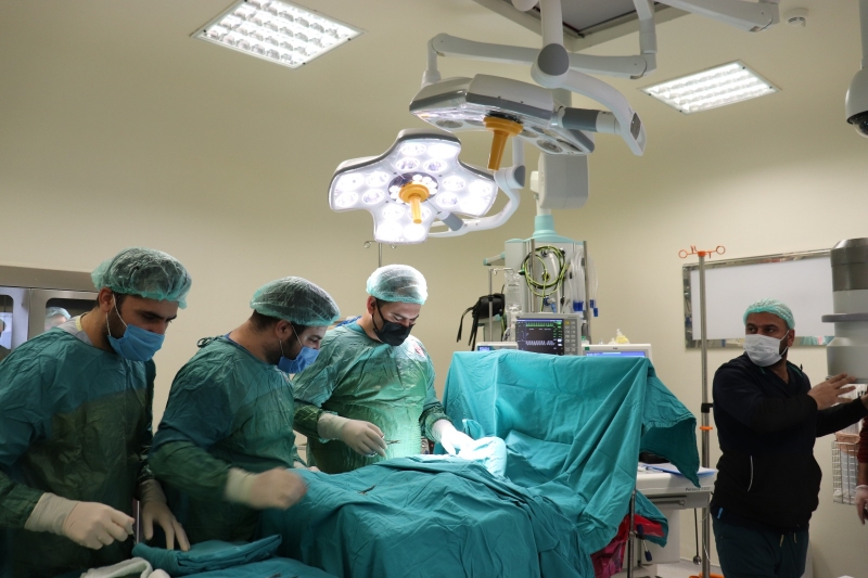 HARRAN ÜNİVERSİTESİ HASTANESİ ORTOPEDİ VE TRAVMATOLOJİ BÖLÜMÜ, KADROSU VE ÇALIŞMALARIYLA FARK OLUŞTURMAYA DEVAM EDİYOR