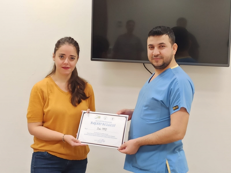 HARRAN ÜNİVERSİTESİ HASTANESİNDE ALÇI EĞİTİMİ SEMİNERİ