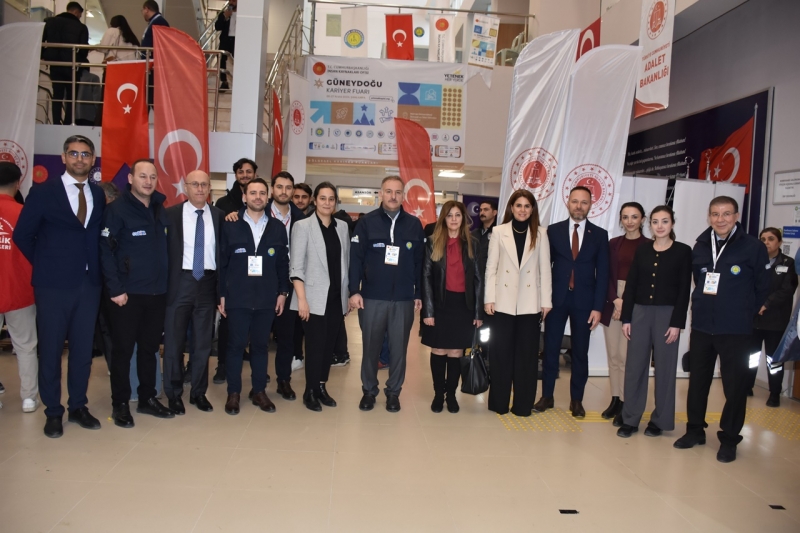 Harran Üniversitesi’nde “Yetenek Her Yerde Güneydoğu Bölgesi Kariyer Fuarı” Büyük İlgi Gördü