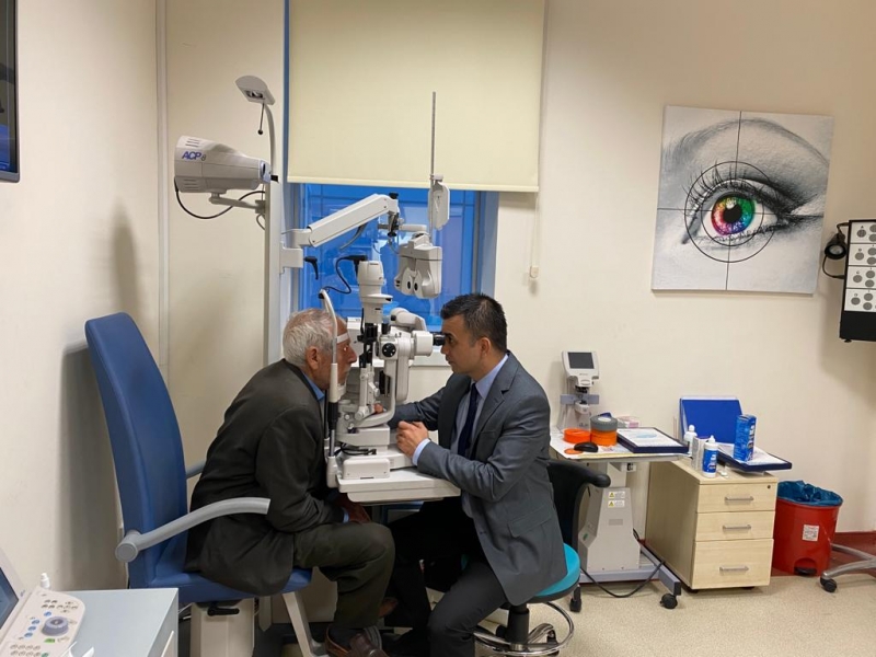 HARRAN ÜNİVERSİTESİNDE GÖZ HASTALIKLARI ALANINDA KERATOKONUS TEDAVİSİ