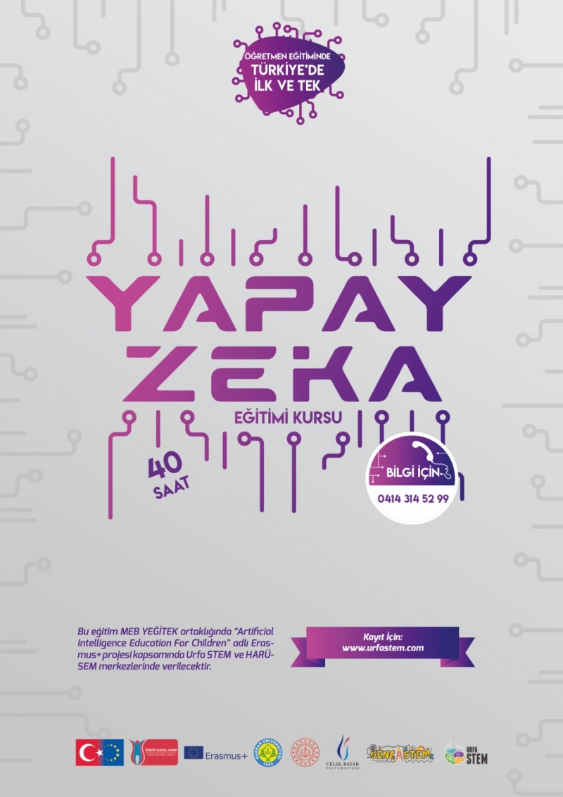 Harran Üniversitesi’nden Türkiye’de İlk Yapay Zeka Eğitimi