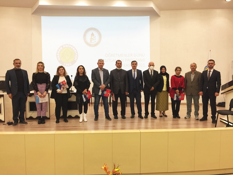 Harran Üniversitesi’nde 24 Kasım Öğretmenler Günü Kutlandı