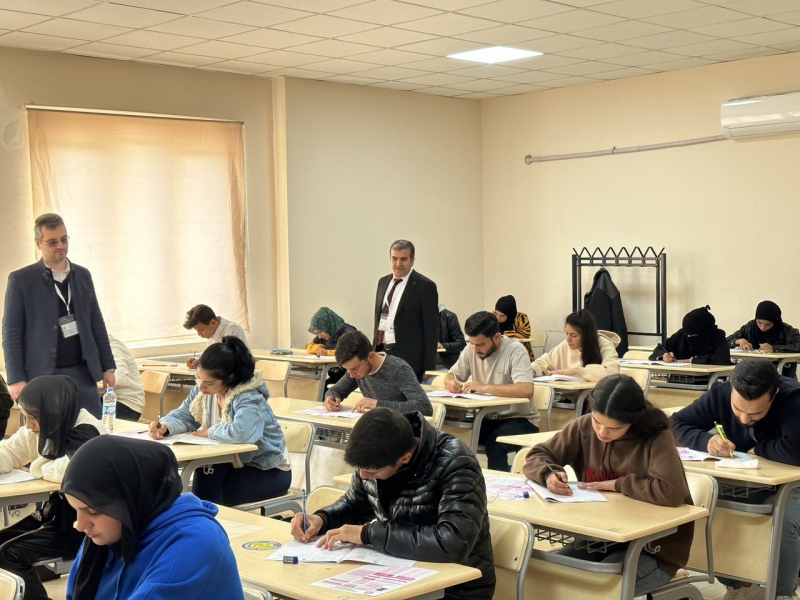 Harran Üniversitesi’nce, HARRAN YÖS-1 Sınavı Gerçekleştirildi