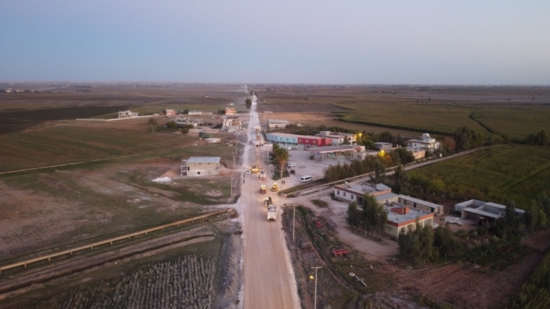 HARRAN’DA ASFALT ÇALIŞMASI