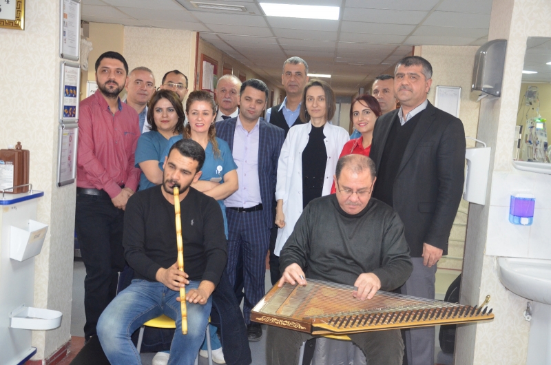 HASTALAR ŞİFAYI SANATLA BULACAK