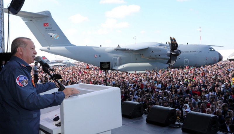 Havacılık, Uzay ve Teknoloji Festivali göz doldurdu