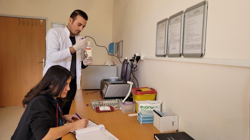 Hilvan da Kan Transfüzyon Merkezi hizmete girdi.