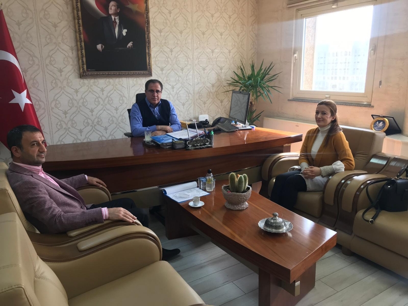 Hilvan Yerel Kalkınma Stratejisi Koordinatöründen Vali Yardımcısı'na Ziyaret