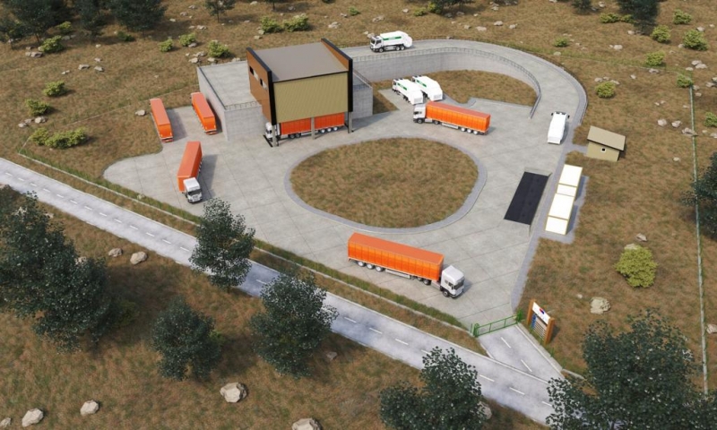 HİLVAN'A KATI ATIK AKTARIM İSTASYONU