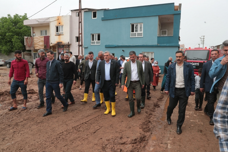 Hilvan’da selin yaraları sarılıyor