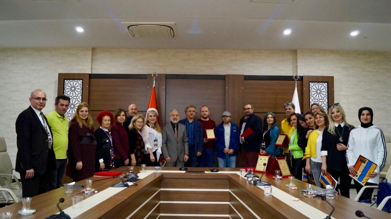 HRÜ ‘Göbeklitepe Art 2019 Uluslararası Karma Sergisi’ne Ev Sahipliği Yaptı